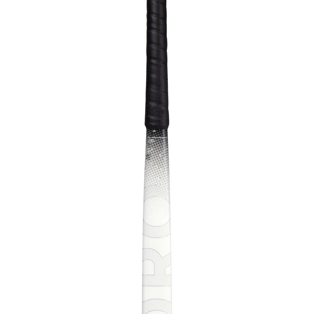 Stick de hockey sobre hierba adulto mid bow 30% carbono FH530 blanco negro - Image 8