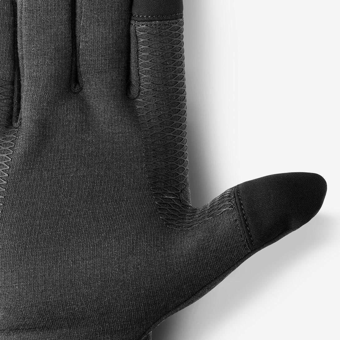 Subguantes de trekking de lana merina negros MT500 - Image 4