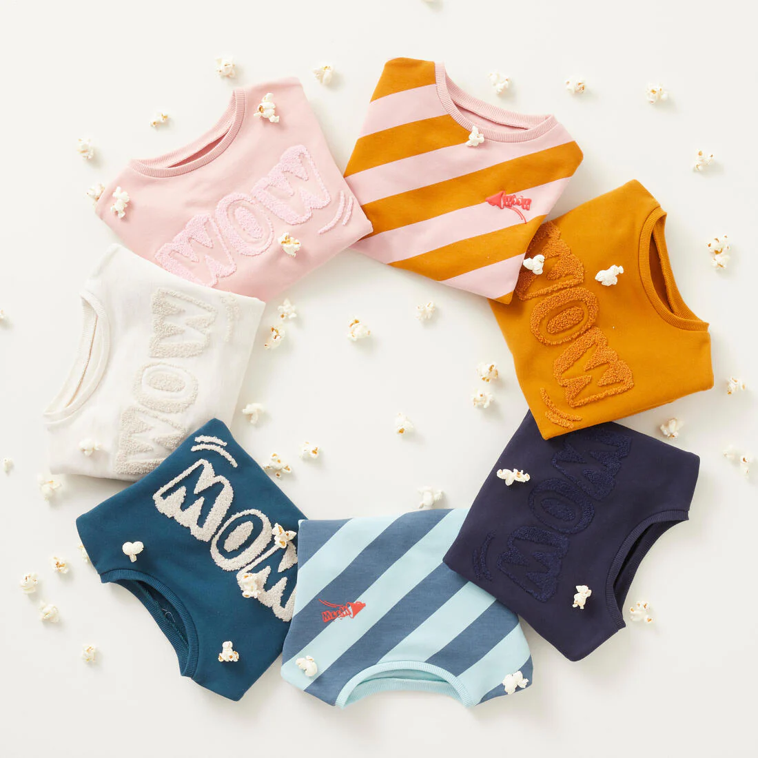 Sudadera básica con estampado beige para niños - Image 6
