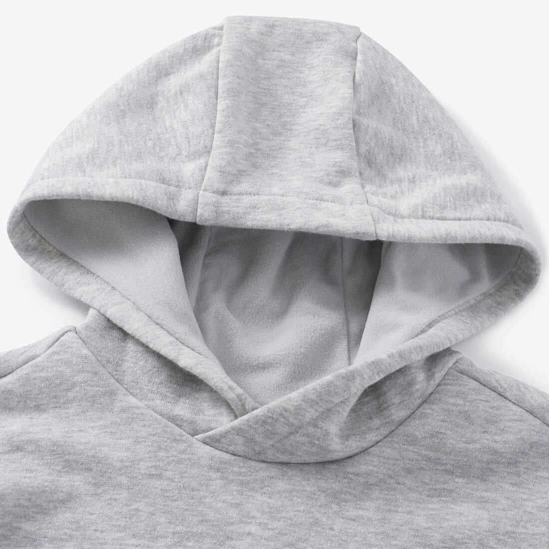 Sudadera Capucha Niños Gris Claro Algodón - Image 17
