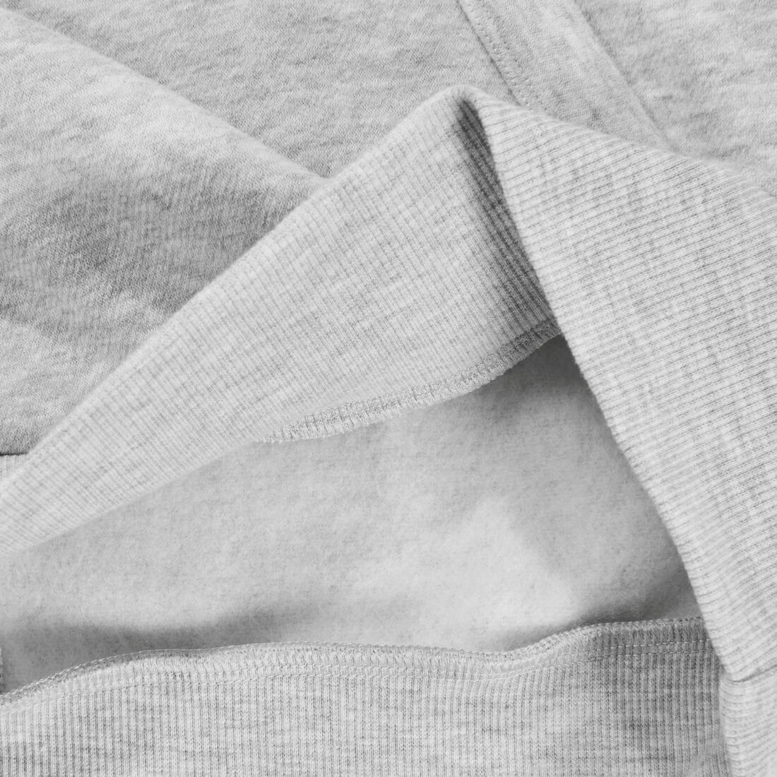 Sudadera Capucha Niños Gris Claro Algodón - Image 20