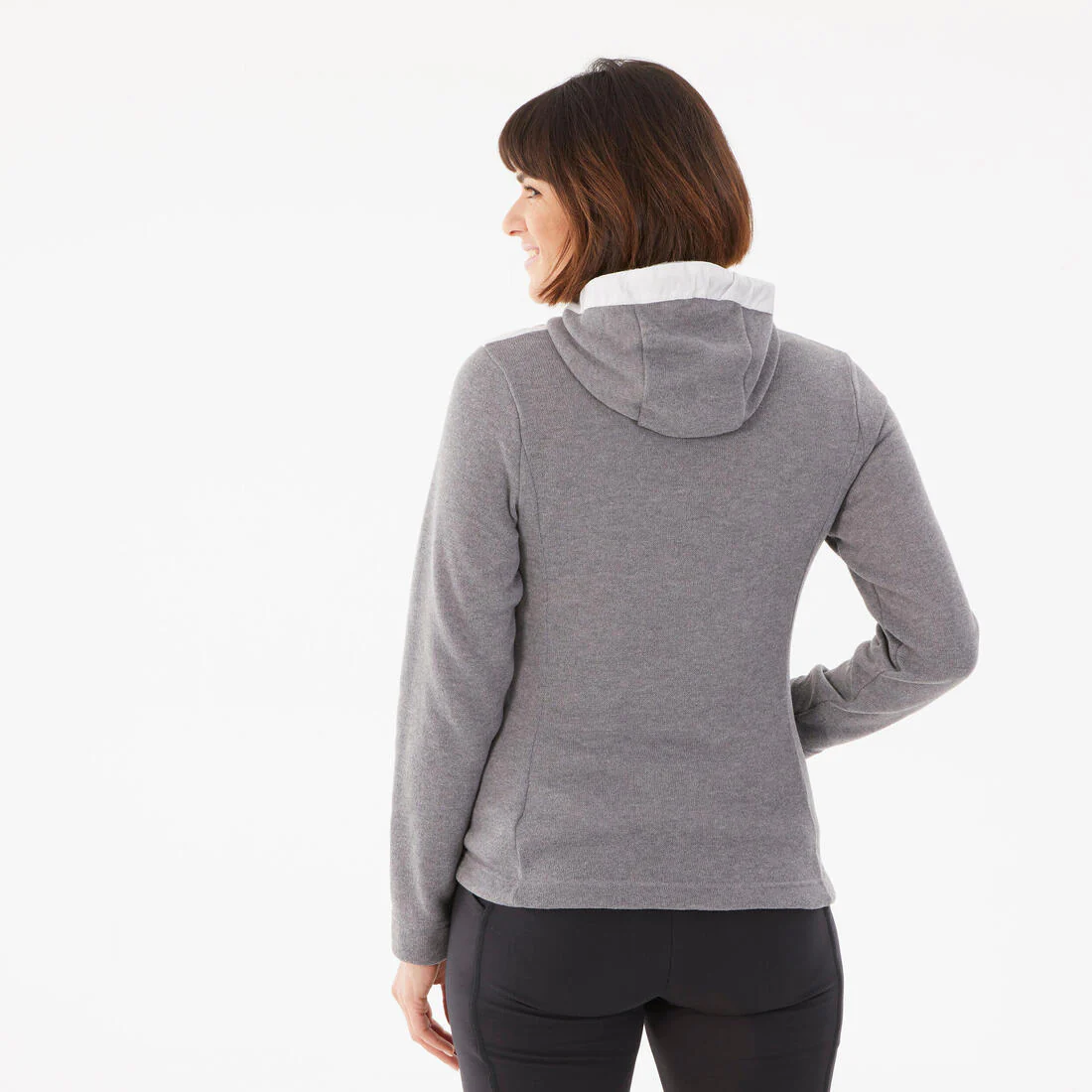 Sudadera con capucha de senderismo - NH100 Hybrid - Mujer - Image 3