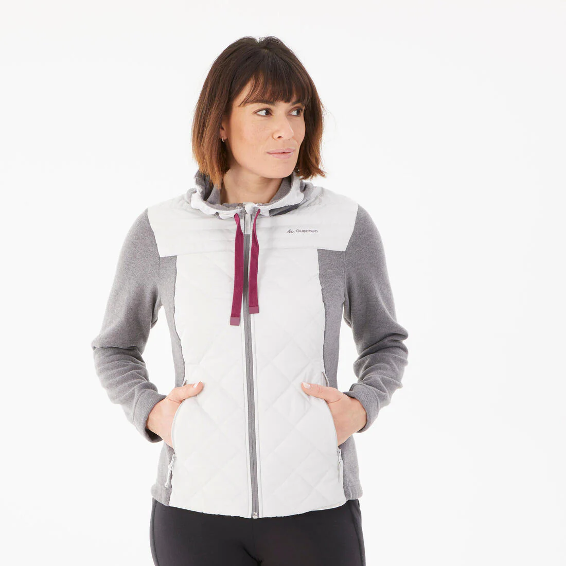 Sudadera con capucha de senderismo - NH100 Hybrid - Mujer - Image 5