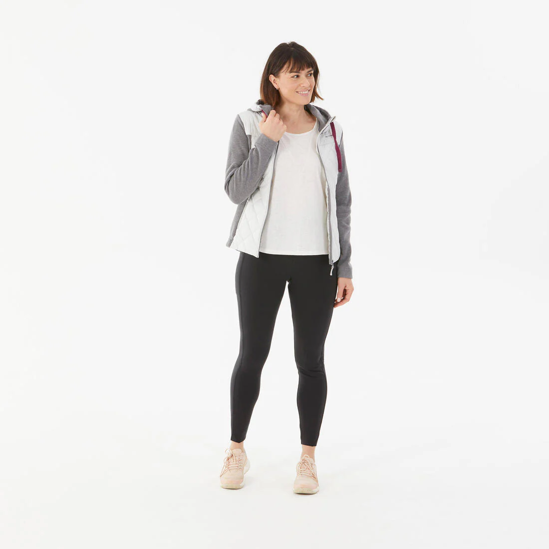Sudadera con capucha de senderismo - NH100 Hybrid - Mujer - Image 6