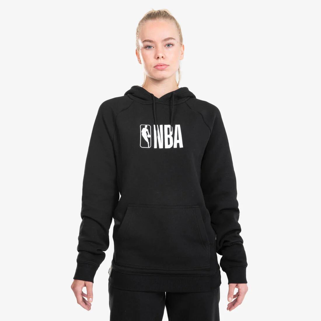 Sudadera de básquetbol con capucha negra unisex NBA 900 AD - Image 4