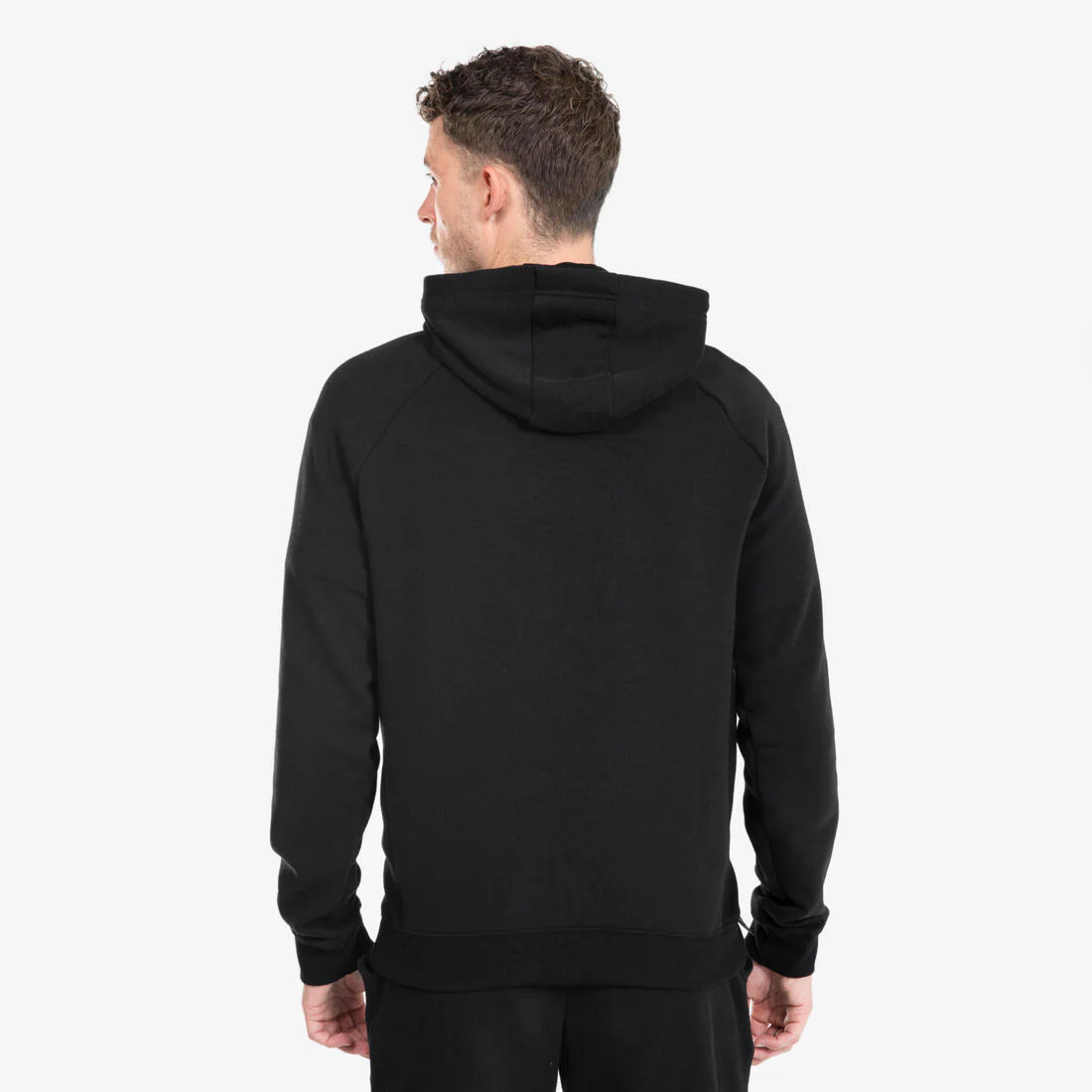 Sudadera de básquetbol con capucha negra unisex NBA 900 AD - Image 5