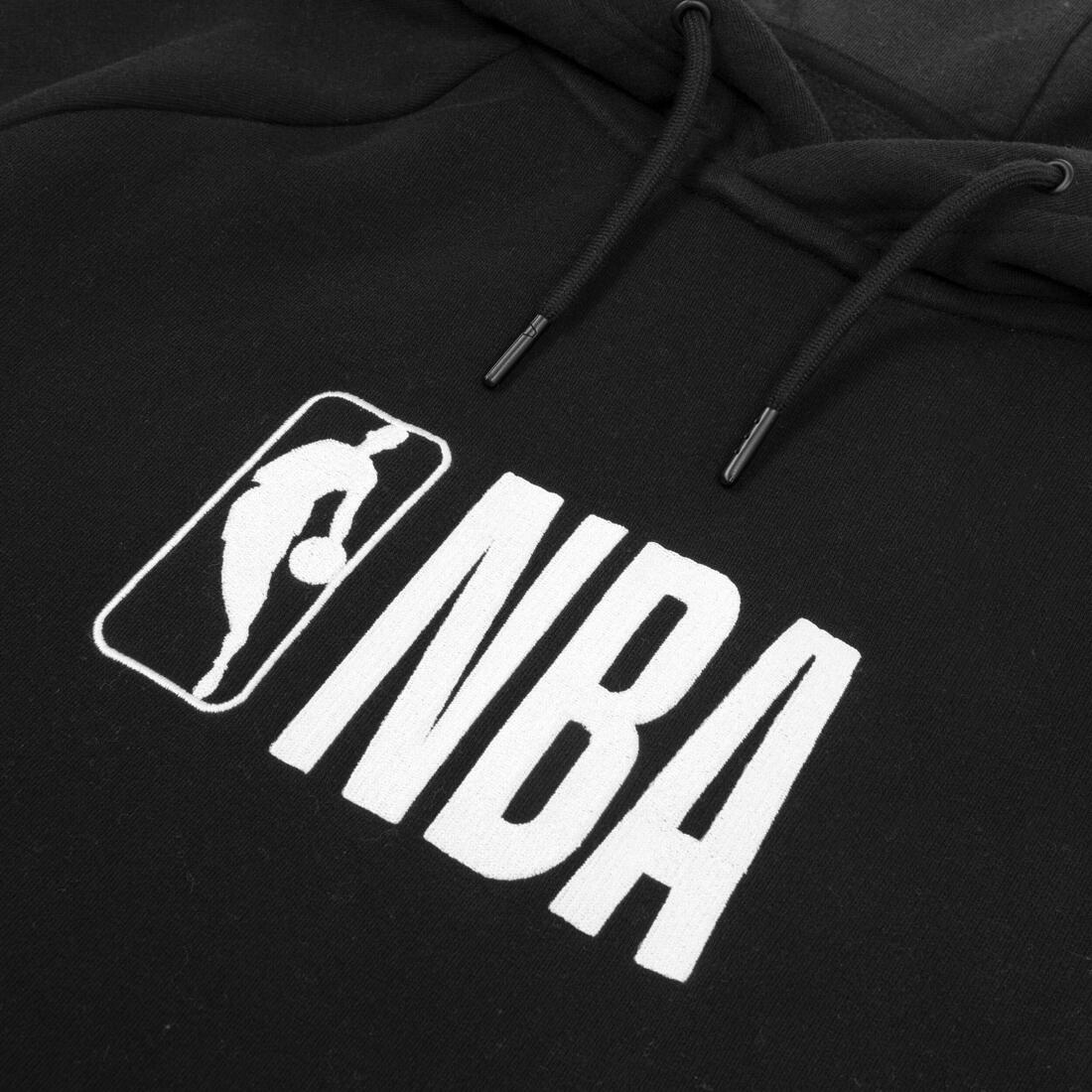 Sudadera de básquetbol con capucha negra unisex NBA 900 AD - Image 7