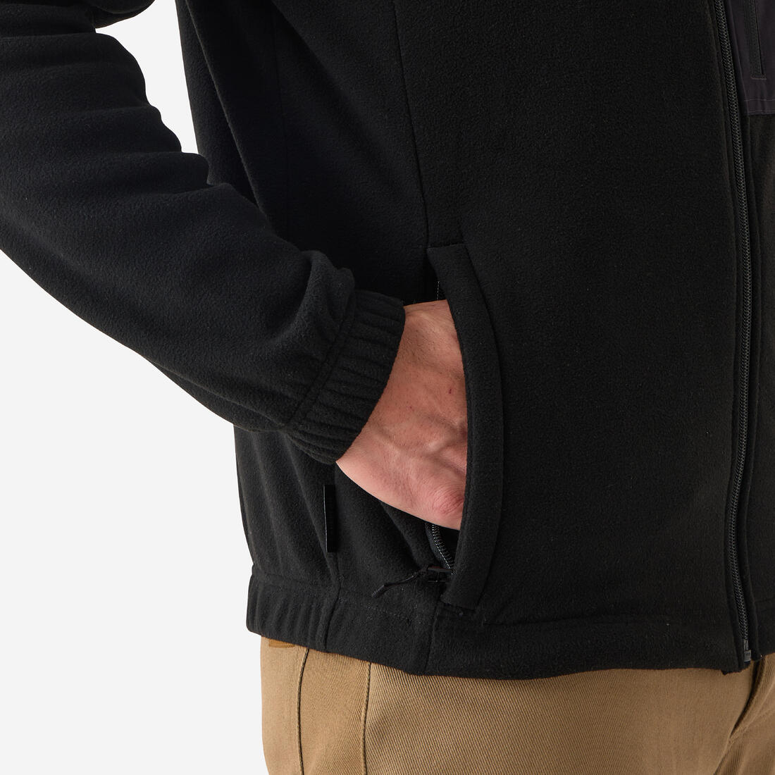 Sudadera de Caza de Tejido Polar Solognac 500 Adulto Reciclado - Image 11