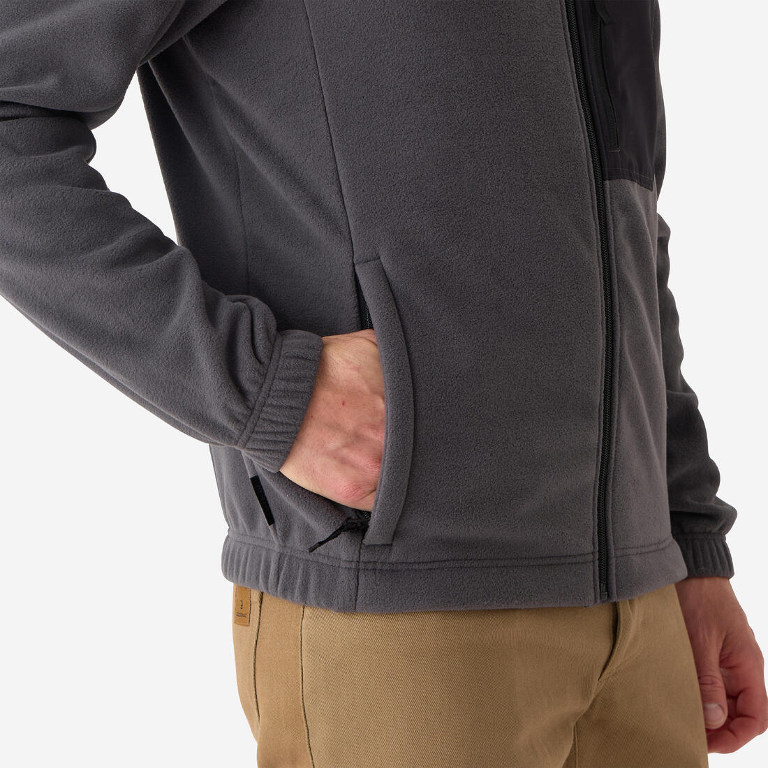 Sudadera de Caza de Tejido Polar Solognac 500 Adulto Reciclado - Image 12
