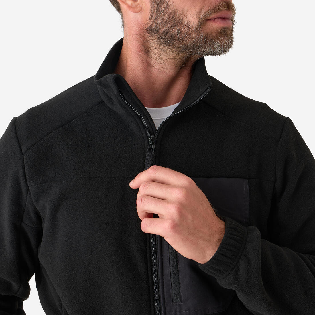 Sudadera de Caza de Tejido Polar Solognac 500 Adulto Reciclado - Image 19