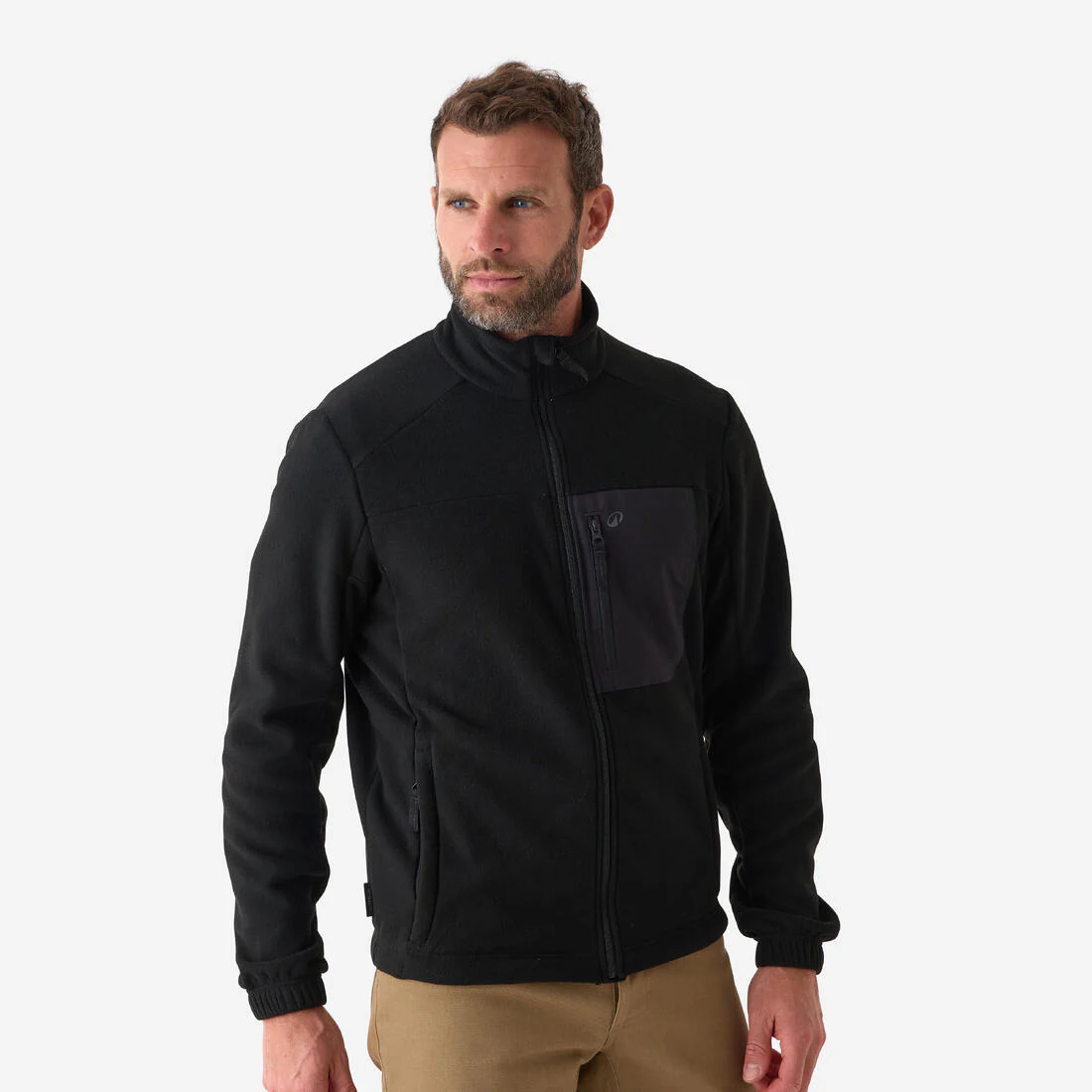 Sudadera de Caza de Tejido Polar Solognac 500 Adulto Reciclado - Image 6