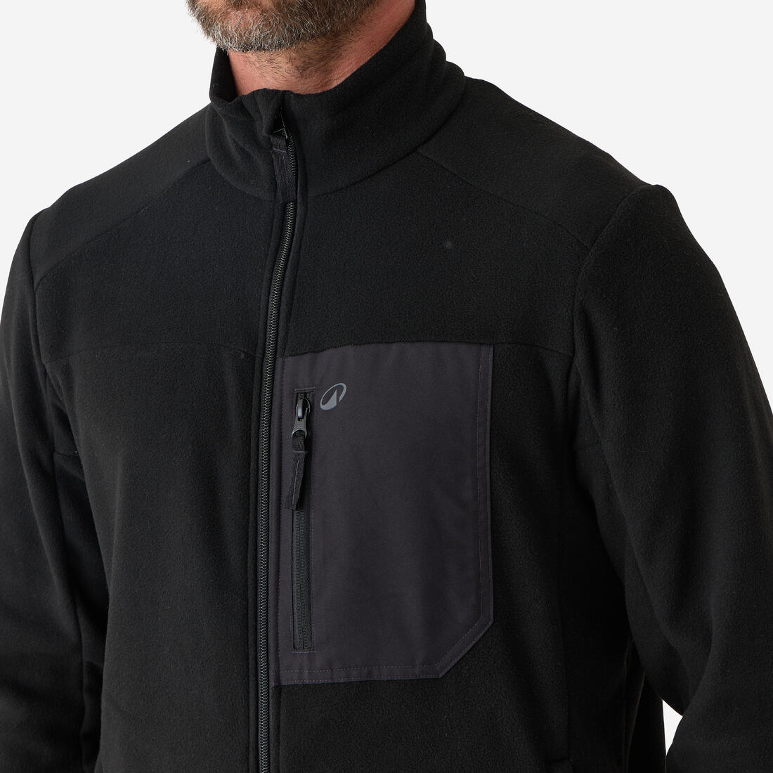 Sudadera de Caza de Tejido Polar Solognac 500 Adulto Reciclado - Image 9