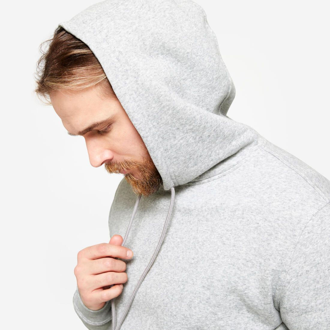 Sudadera de fitness cálida de muletón para hombre - Image 5