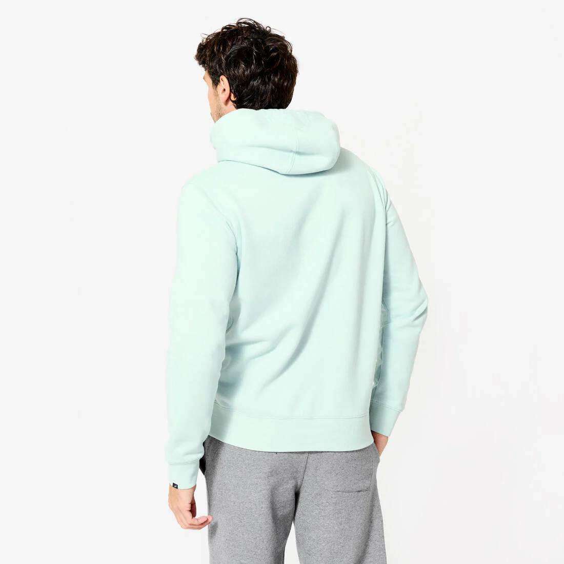 Sudadera de fitness cálida de muletón para hombre - Image 7