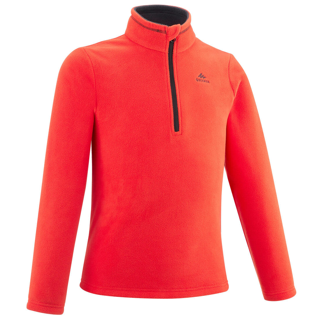 Sudadera de senderismo de forro polar roja para niños de 7 a 15 años MH100 - Image 22