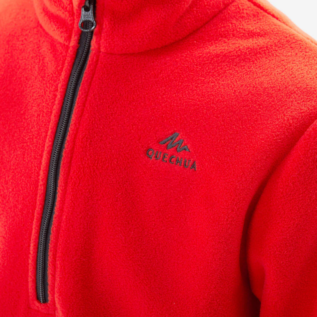 Sudadera de senderismo de forro polar roja para niños de 7 a 15 años MH100 - Image 32