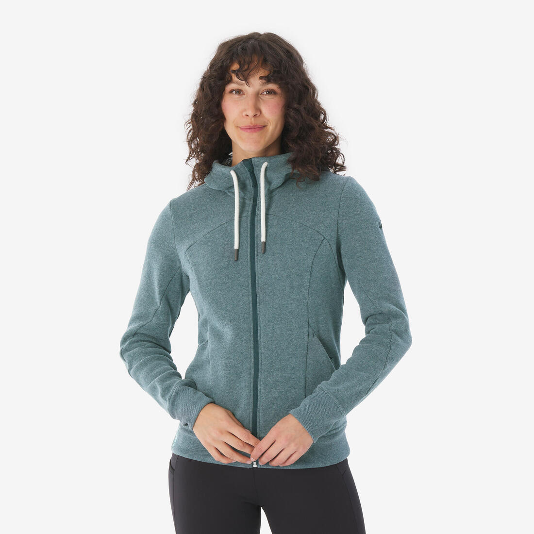 Sudadera de senderismo transpirable para mujer NH500