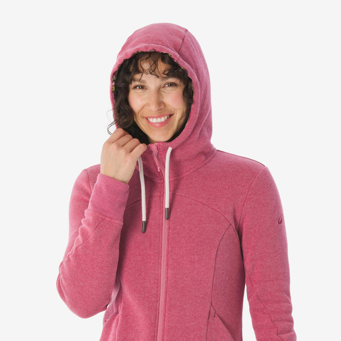Sudadera de senderismo transpirable para mujer NH500 - Image 13