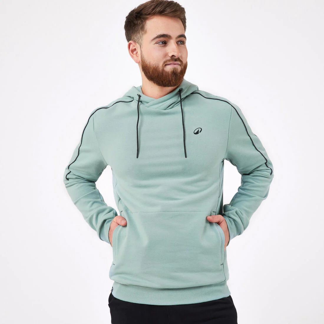 Sudadera de tenis con capucha arcilla para hombre Soft