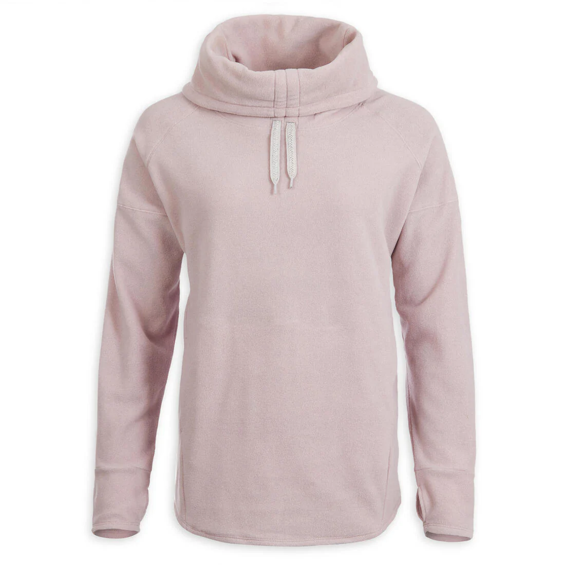 Sudadera Tejido Polar Relajación Yoga Mujer Rosa Jaspeado - Image 6
