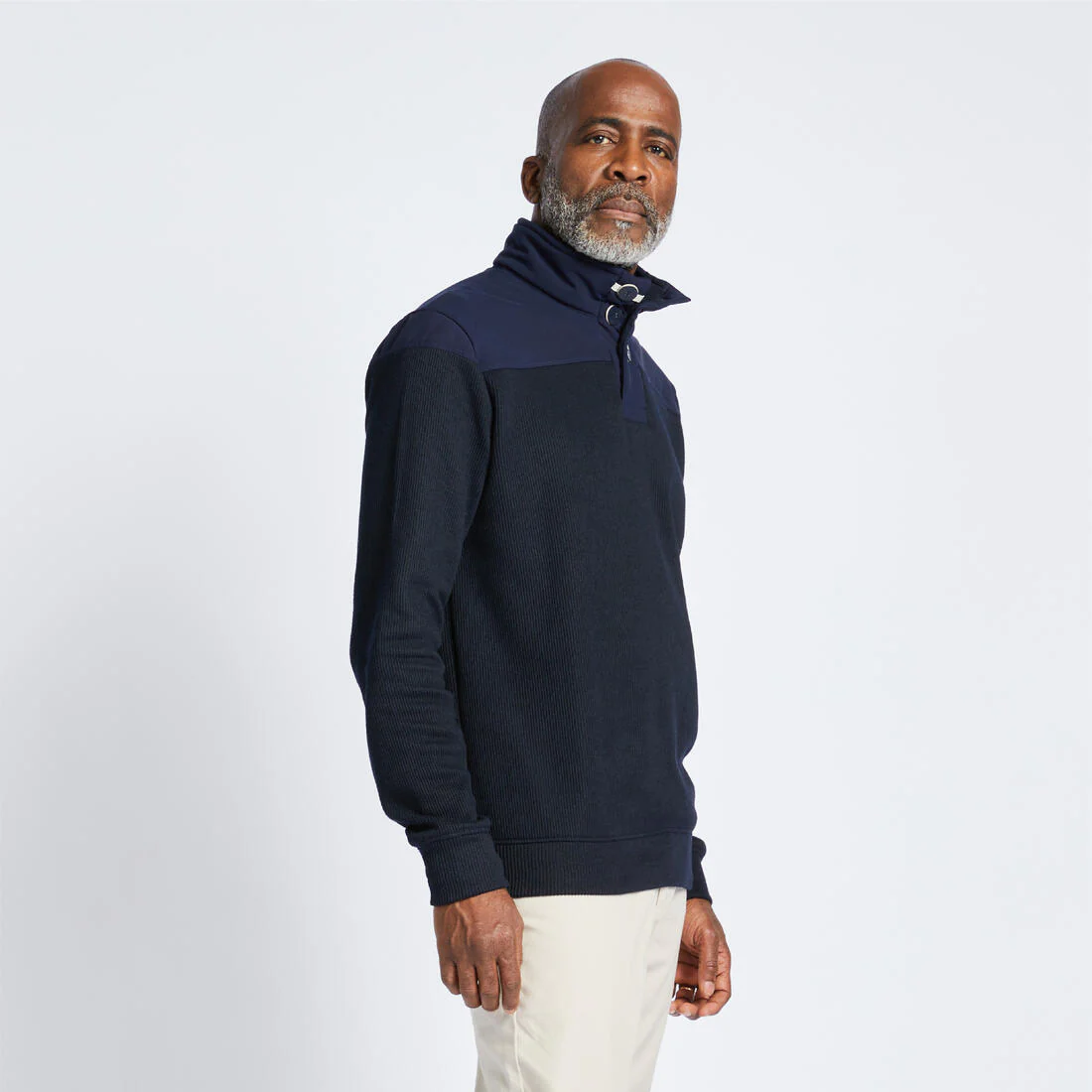 Suéter de marinero vela azul para hombre Sailing 300 - Image 2