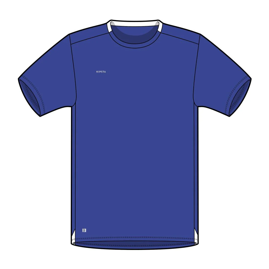Playera de fútbol azul para adulto ESSENTIEL - Image 13