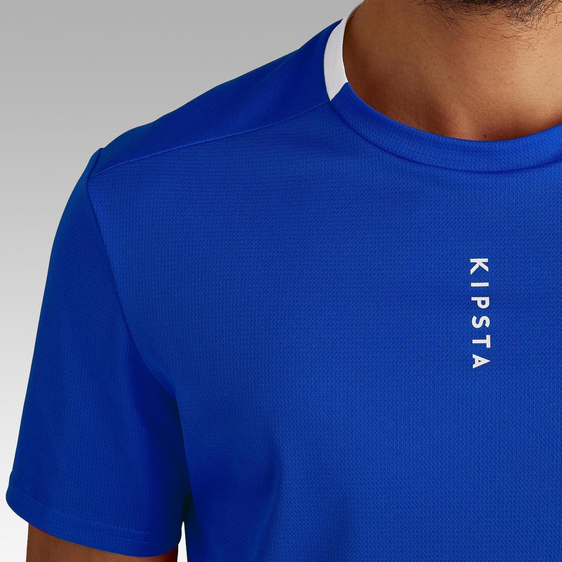 Playera de fútbol azul para adulto ESSENTIEL - Image 18