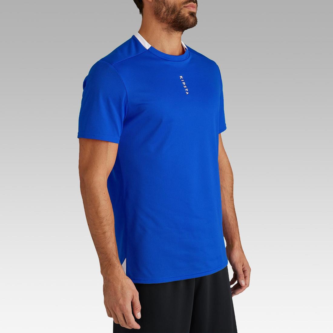 Playera de fútbol azul para adulto ESSENTIEL - Image 22