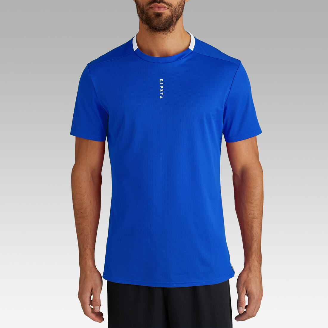 Playera de fútbol azul para adulto ESSENTIEL - Image 24