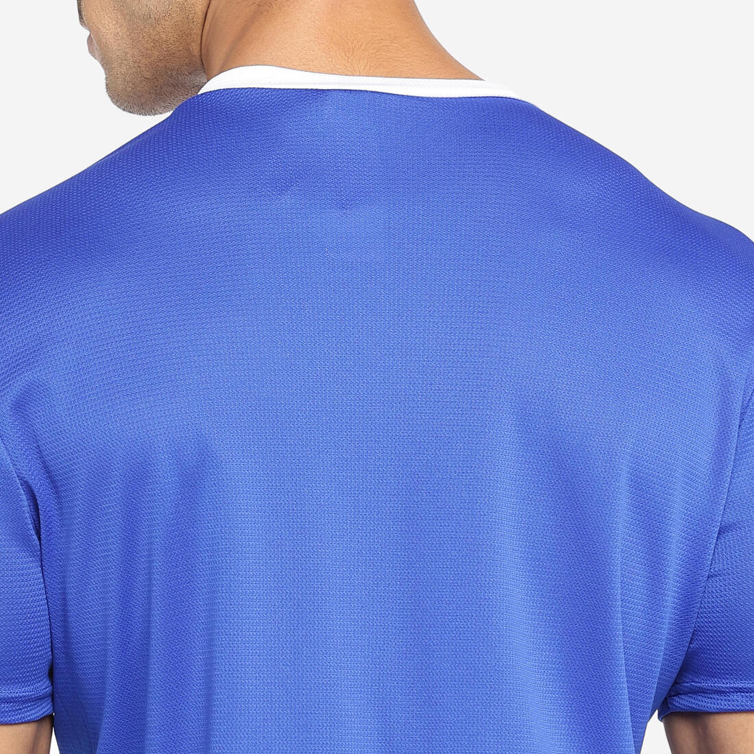 Playera de fútbol azul para adulto ESSENTIEL - Image 3