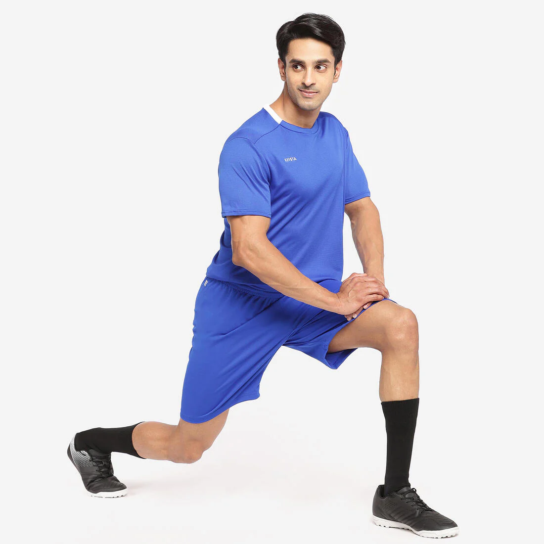 Playera de fútbol azul para adulto ESSENTIEL - Image 7