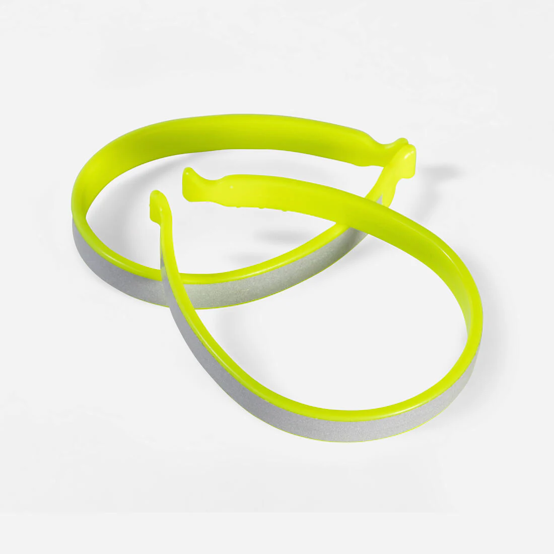Sujetapantalón de ciclismo urbano amarillo