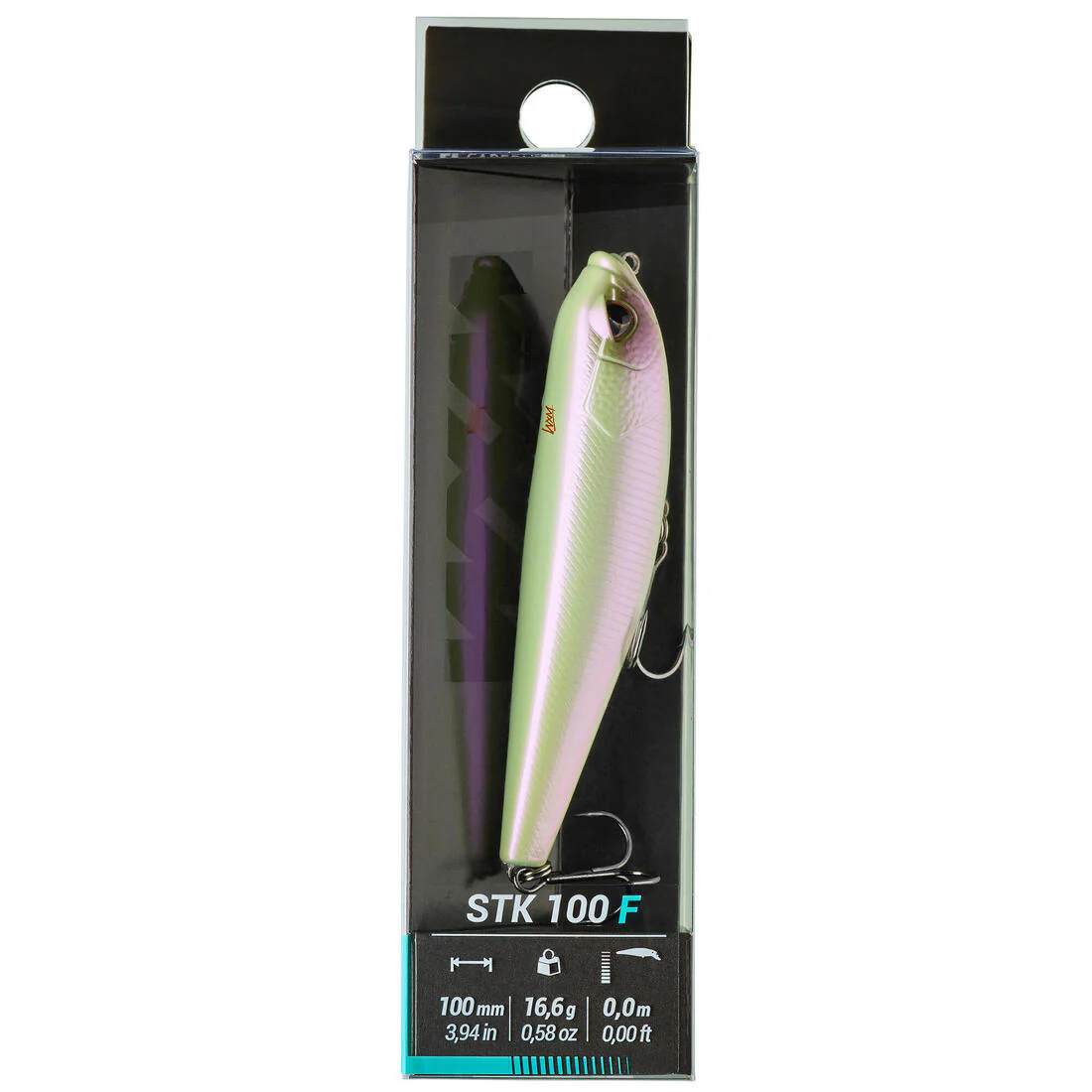 Señuelo de pesca Stickbait Wxm Stk blanco 100 - Image 4