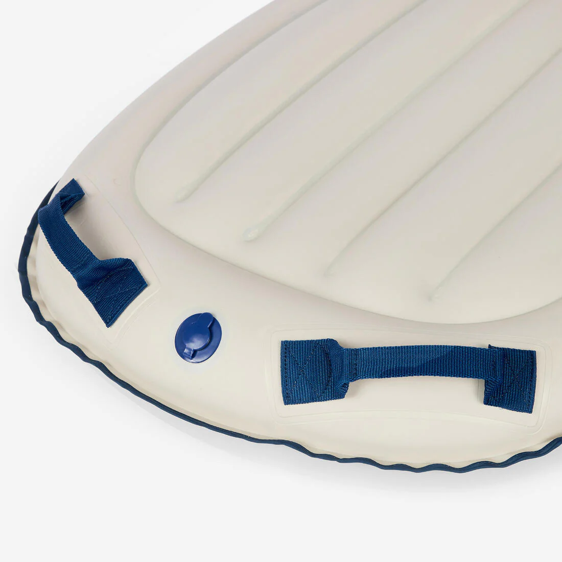 Tabla de bodyboard inflable gris con azul para niños - Image 5