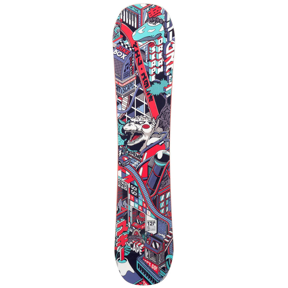 Tabla snowboard niños all mountain freestyle - Endzone JR 120 cm - Image 3