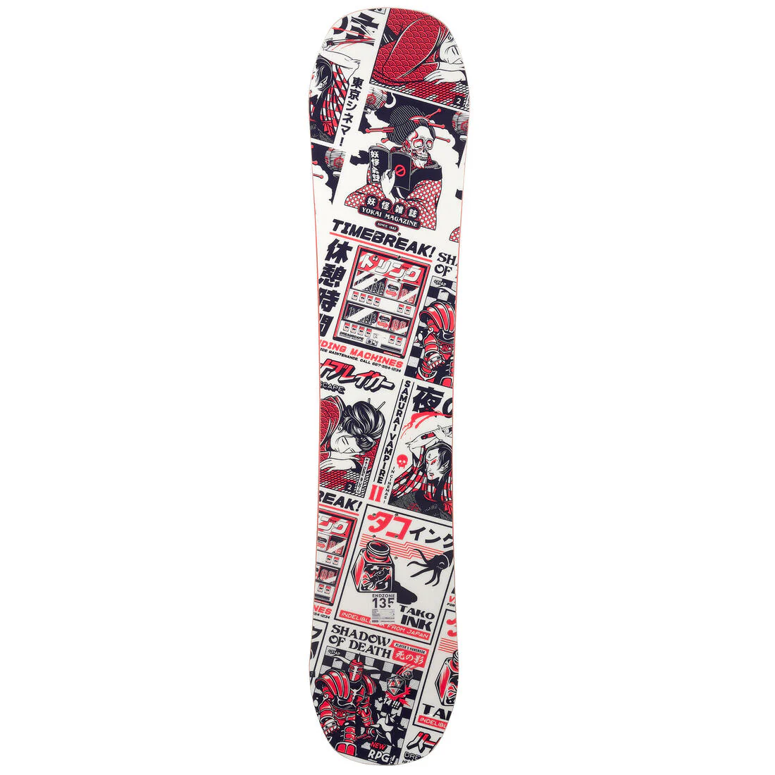 Tabla snowboard niños all mountain freestyle - Endzone JR 135 cm - Image 3
