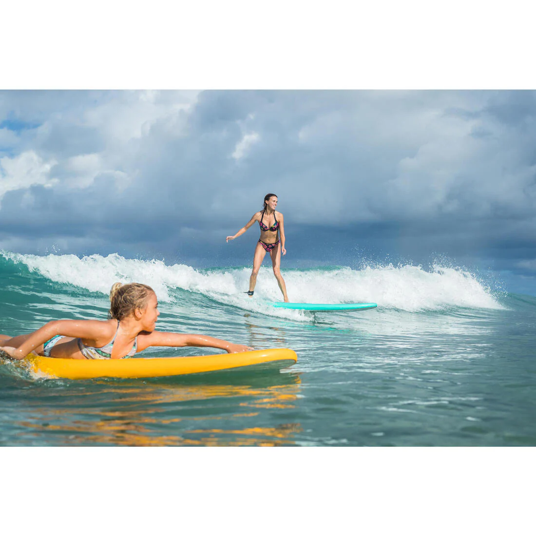 Tabla Surf Espuma 100 6'8" Correa 3 Quillas - Image 15