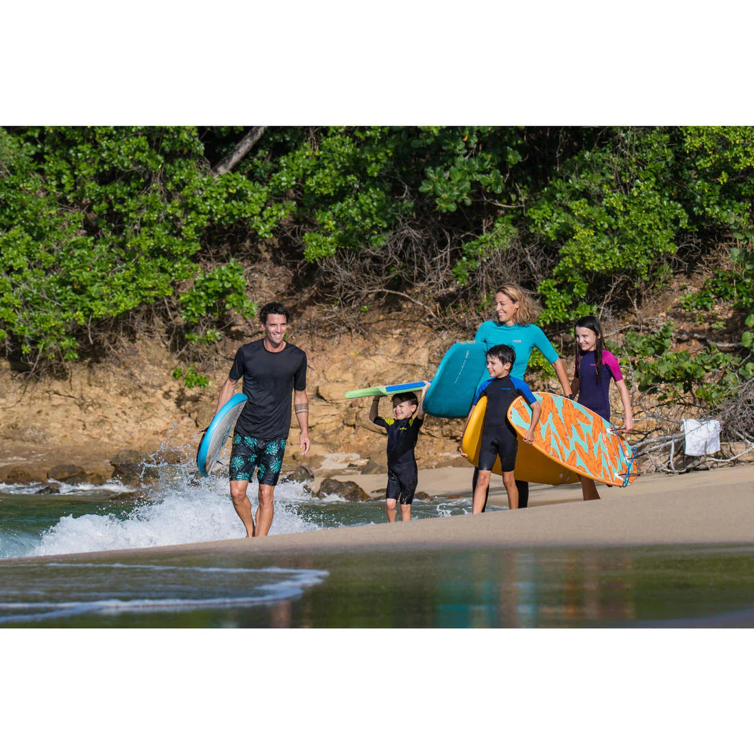Tabla Surf Espuma 100 6'8" Correa 3 Quillas - Image 16