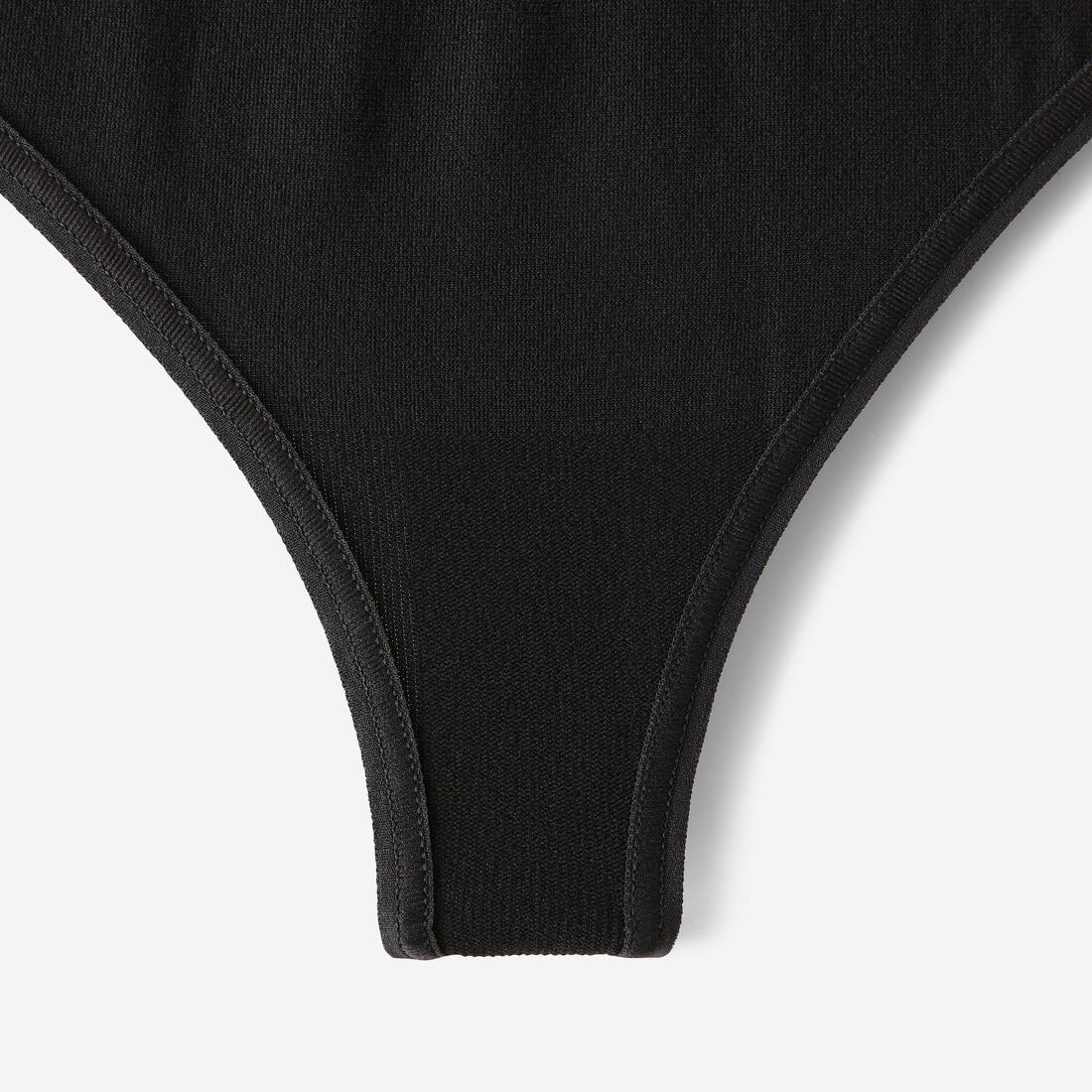 Tanga de running sin costuras negra para mujer - Image 5