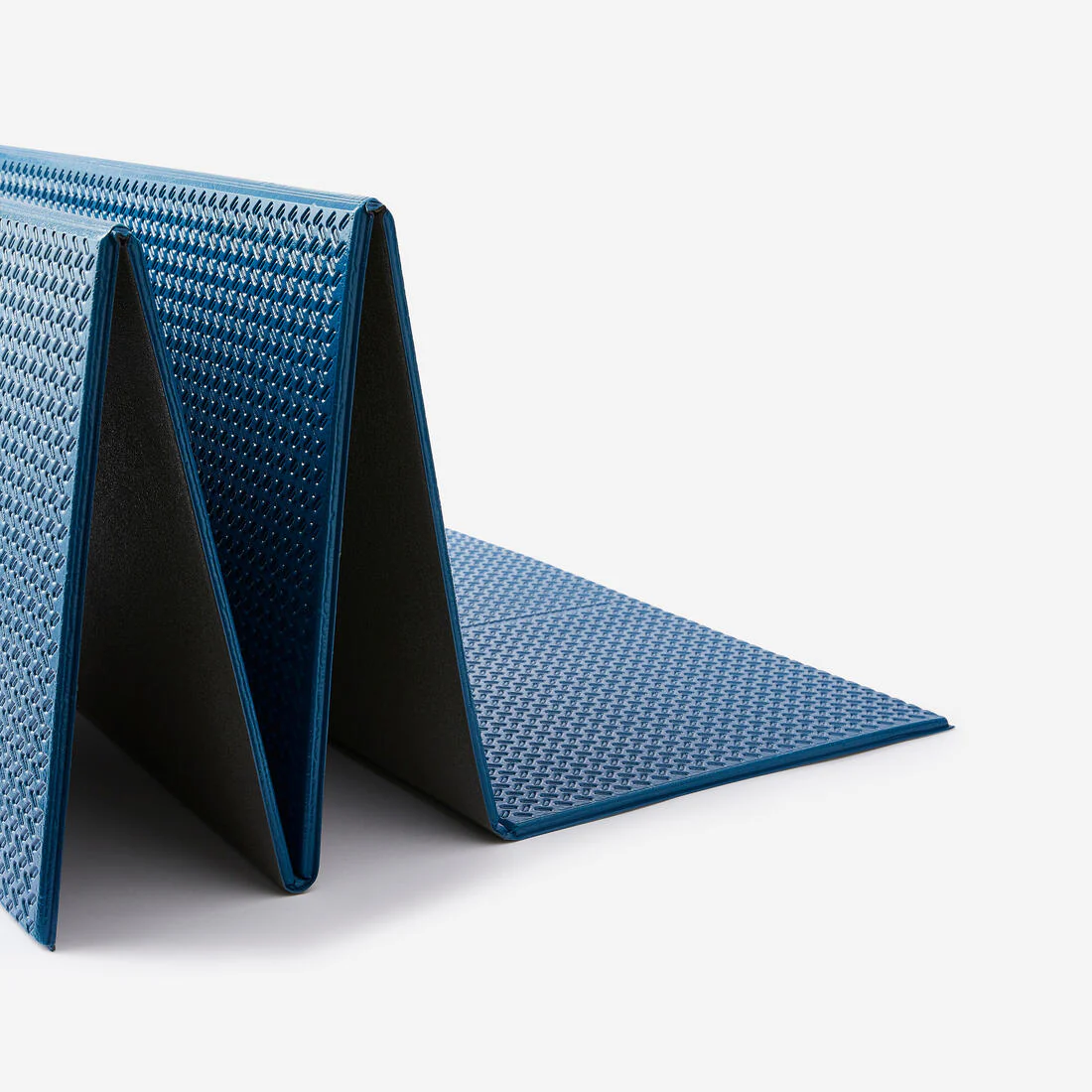 Tapete de fitness plegable de 7 mm de grosor azul - Image 4