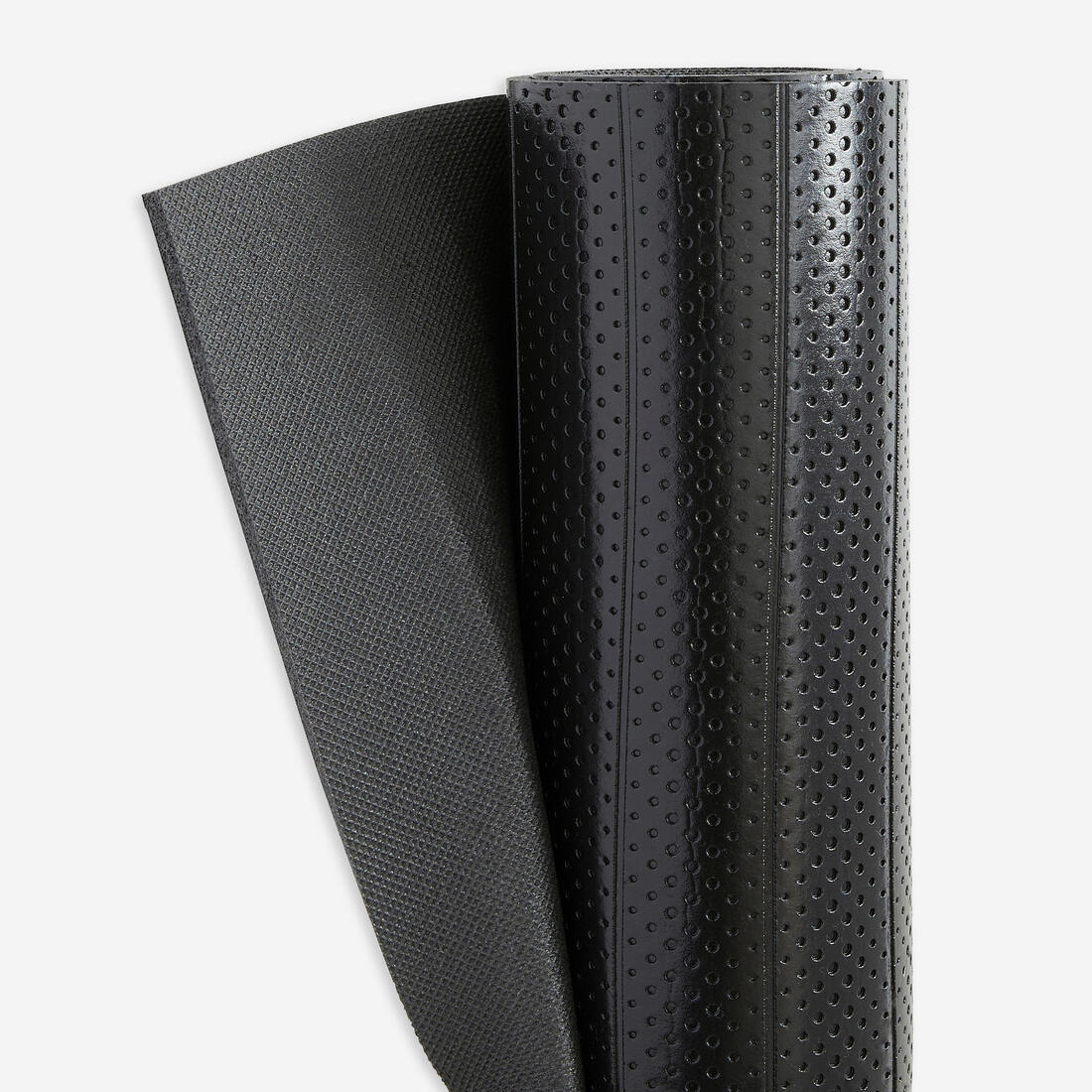 Tapete de fitness resistente de 140 cm × 50 cm × 7 mm negro 100 - Image 4