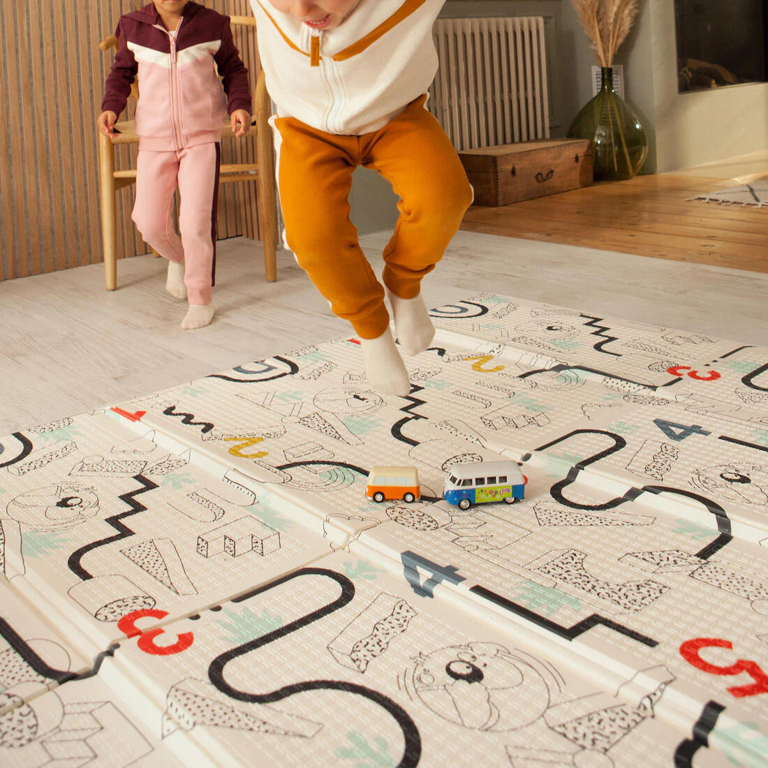 Tapete de juego plegable y reversible infantil 100 - Image 6