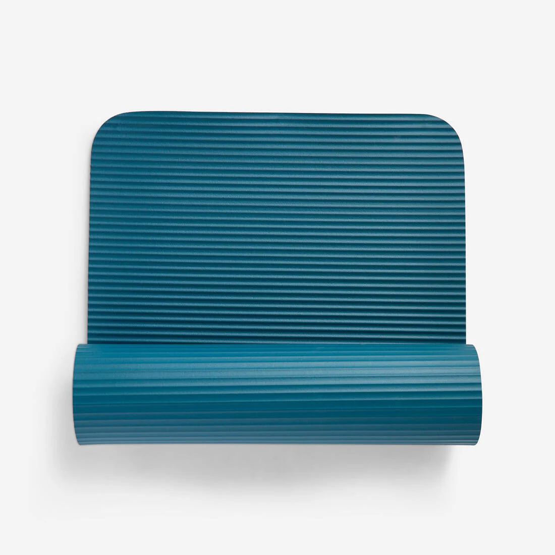 Tapete de pilates azul Confort 100 160 cm x 55 cm x 10 mm