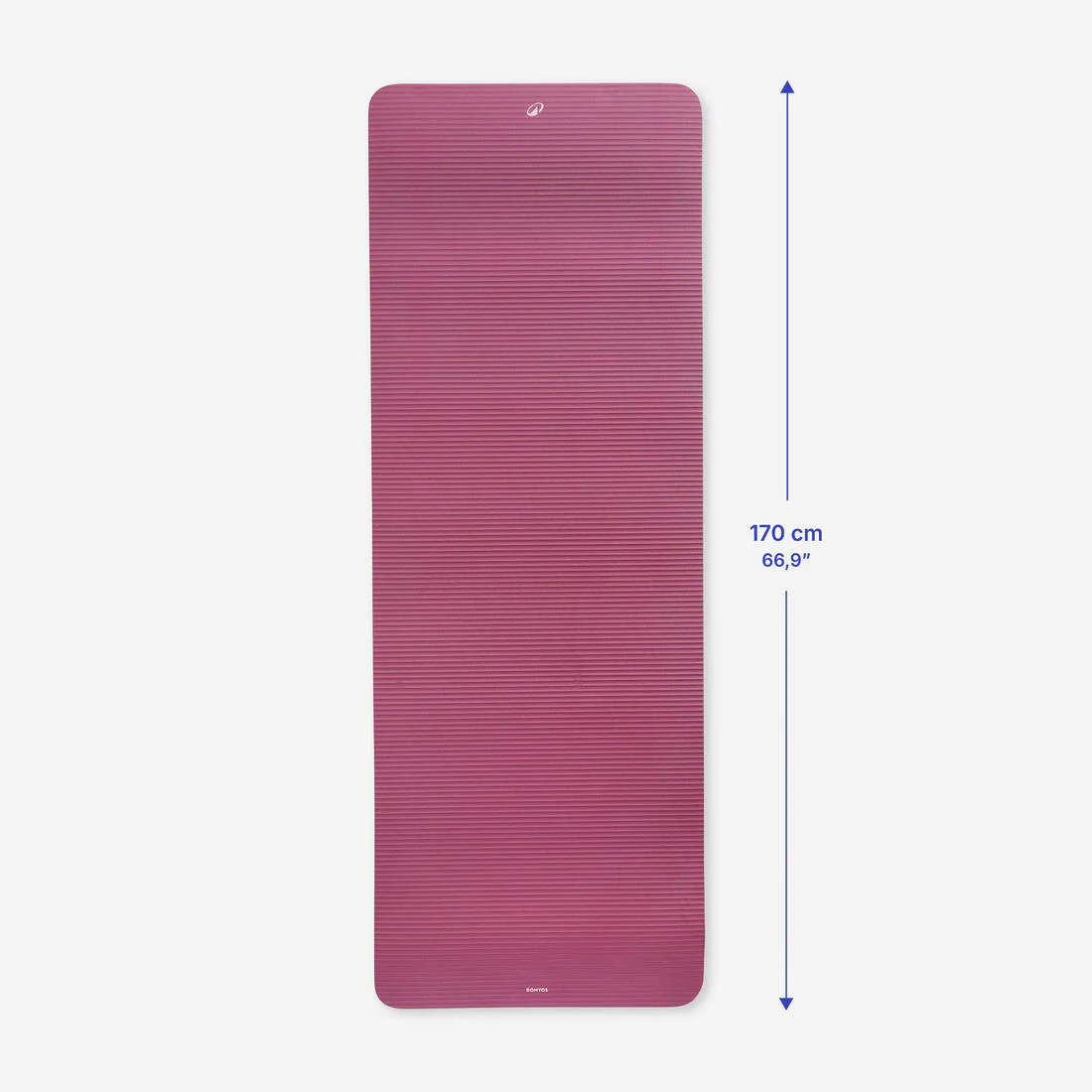 Tapete de pilates burdeos Confort 500 170 cm x 58 cm x 15 mm - Image 12