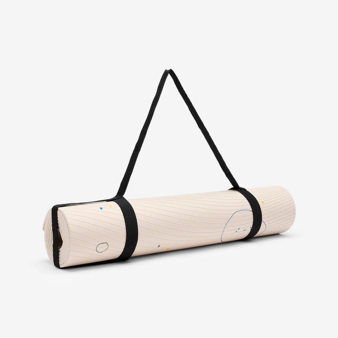 Tapete de yoga azul de 150 cm x 60 cm x 5 mm para niños - Image 4