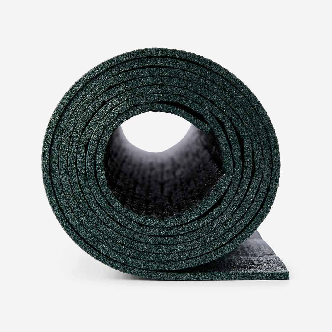 Tapete de yoga de 172 cm x 58 cm x 4 mm verde oscuro Essential - Image 5