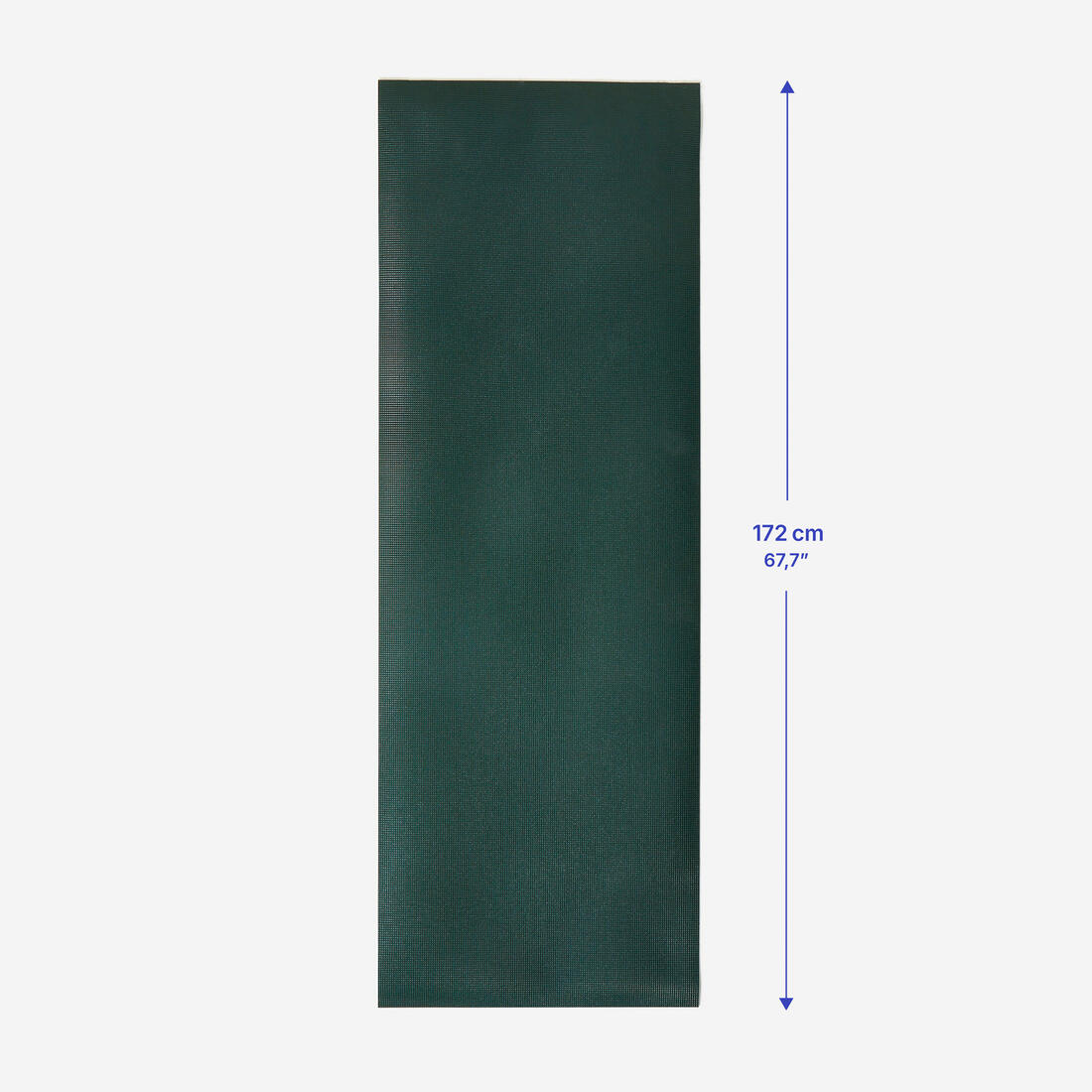 Tapete de yoga de 172 cm x 58 cm x 4 mm verde oscuro Essential - Image 7