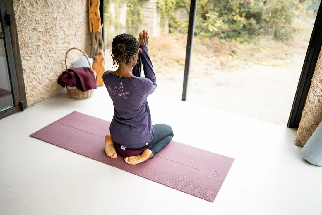 Tapete de yoga de 8 mm oscuro Confort 173 cm x 61 cm - Image 23
