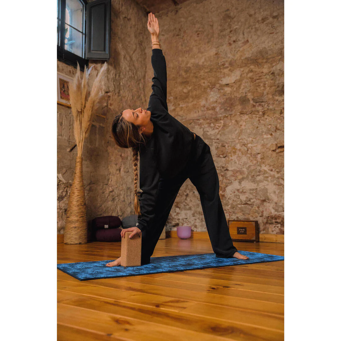 Tapete de yoga de 8 mm oscuro Confort 173 cm x 61 cm - Image 24
