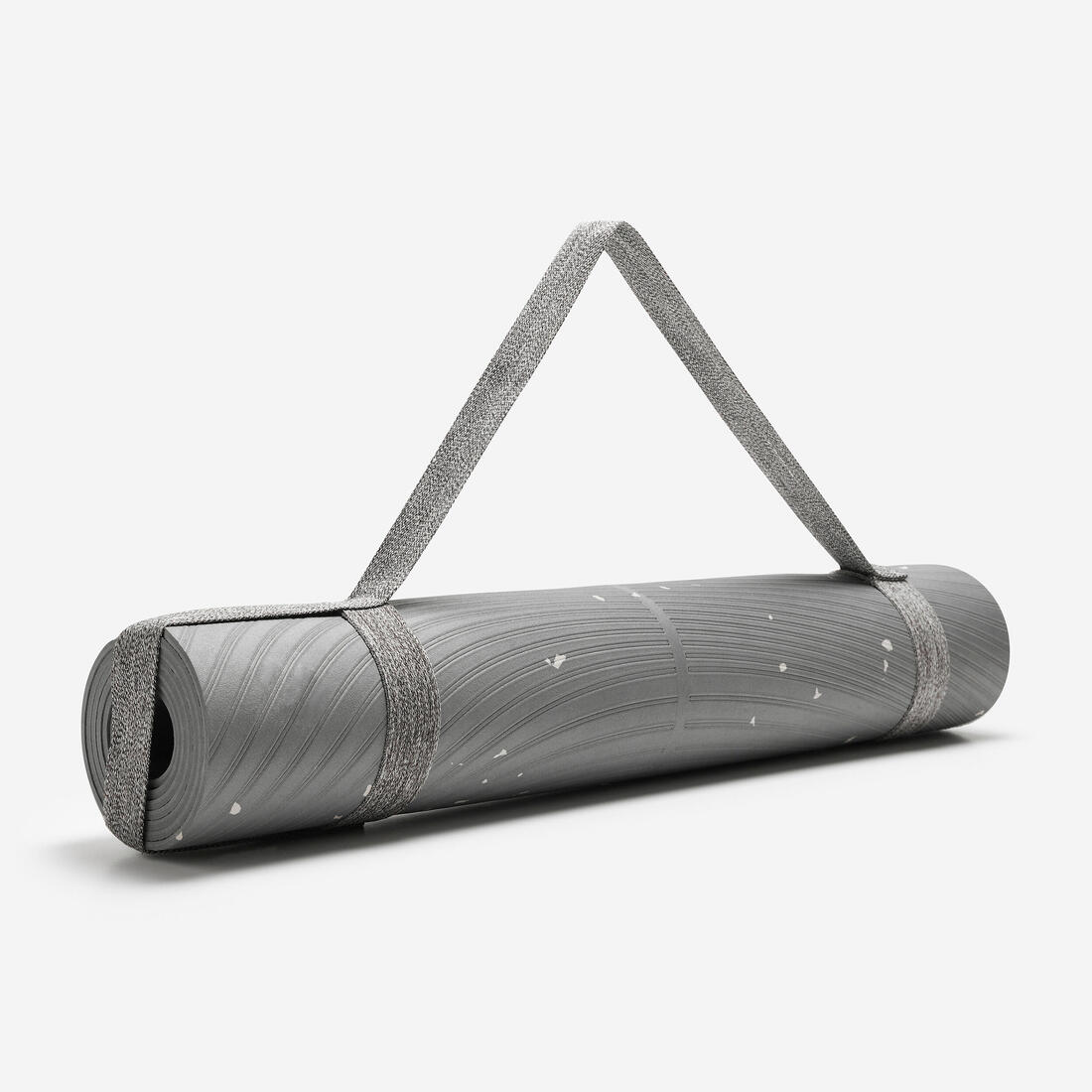 Tapete de yoga suave XG de 200 x 75 cm x 5 mm gris - Image 3